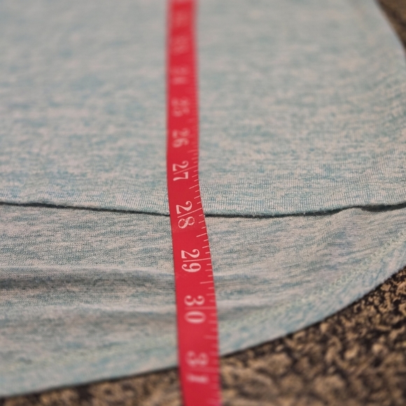 No Boundaries Mint Lace Top Women’s XXL Hi-Lo Hem 3/4 Sleeve + Infinity Scarf - Picture 10 of 10